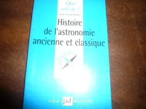 Histoire de l'astronomie ancienne et classique