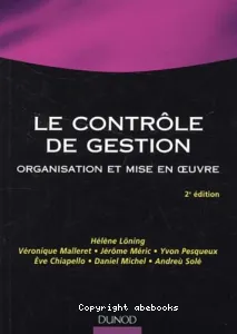 Le contrôle de gestion