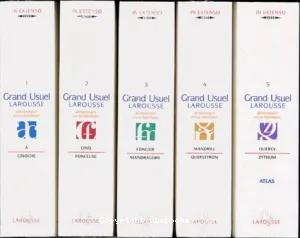 Grand usuel Larousse