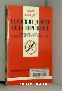 La Cour de justice de la République