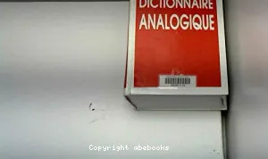 Dictionnaire analogique