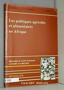 Les politiques agricoles et alimentaires en Afrique