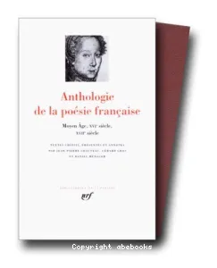 Anthologie de la poésie française