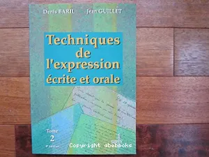 Techniques de l'expression écrite et orale