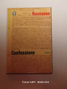 Les confessions de J.-J. Rousseau