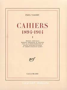 Cahiers 1894-1914