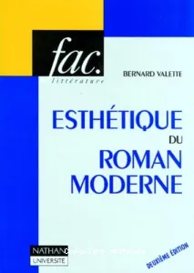 Esthétique du roman moderne