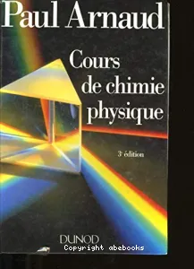 Cours de chimie physique