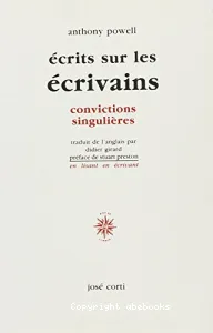 Écrits sur les écrivains