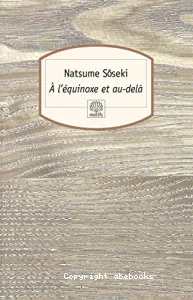 À l'équinoxe et au-delà