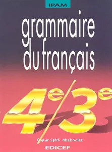 Grammaire du français