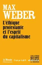 L'éthique protestante et l'esprit du capitalisme