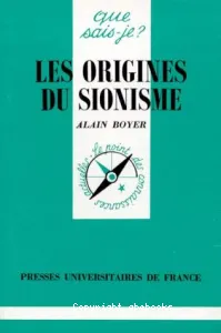 Les Origines du sionisme