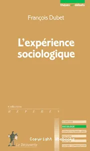 L'expérience sociologique