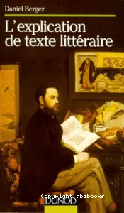 L'explication de texte littéraire