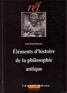 Eléments d'histoire de la philosophie antique