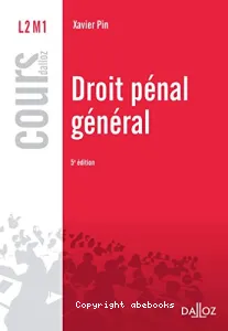 Droit pénal général