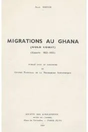 Migrations au Ghana (Gold Coast)