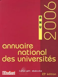 Annuaire national des universités