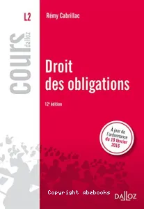 Droit des obligations