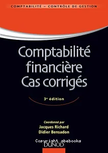 Comptabilité financière, cas corrigés