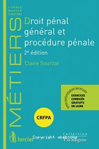 Droit pénal général et procédure pénale