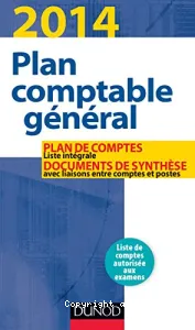 Plan comptable général 2014