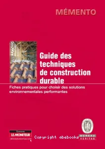 Guide des techniques de construction durable