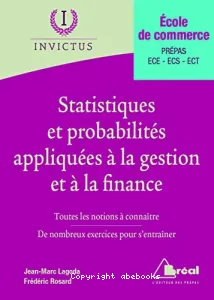 Statistiques et probabilités appliquées à la gestion et à la finance