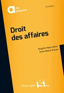 Droit des affaires