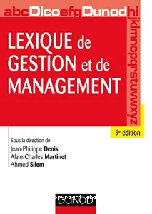 Lexique de gestion et de management