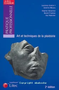 Art et techniques de la plaidoirie