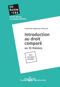 Introduction au droit comparé