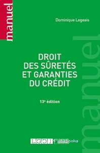 Droit des sûretés et garanties du crédit