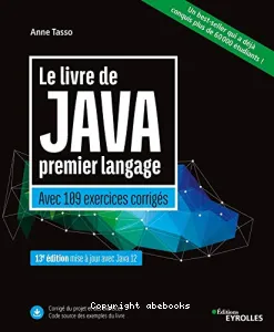 Le livre de Java, premier langage