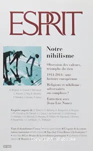 Esprit, 403 - mars-avril 2014 - Notre nihilisme