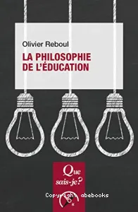 La philosophie de l'éducation