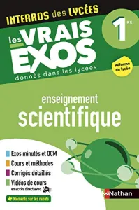 Enseignement scientifique 1re