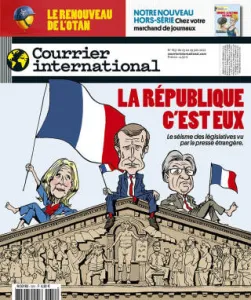 Courrier international, 1651 - 23 au 29 juin 2022 - La République c'est eux