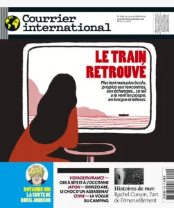 Courrier international, 1654 - Du 13 au 20 Juillet 2022 - Le train retrouvé