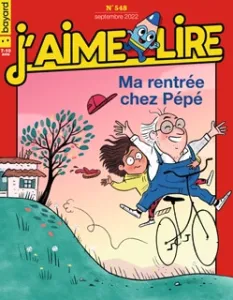 J'aime lire, 548 - Septembre 2022 - Ma rentrée chez pépé