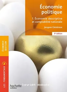 Économie descriptive et comptabilité nationale