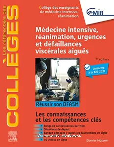 Médecine intensive, réanimation, urgences et défaillances viscérales aiguës