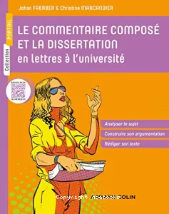 Le commentaire composé et la dissertation en lettres à l'université