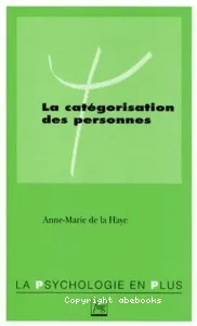 La catégorisation des personnes