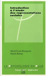 Introduction à l'étude des représentations sociales